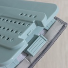 Швабра с отжимом и ведро Доляна, швабра плоская, ведро с двумя отсеками, 8 л, дополнительная насадка - Фото 15