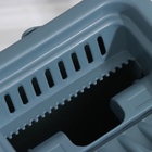 Швабра с отжимом и ведро Доляна, швабра плоская, ведро с двумя отсеками, 8 л, дополнительная насадка - Фото 10