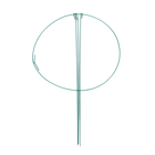 Кустодержатель, d = 60 см, h = 95 см, ножка d = 0,3 см, металл, зелёный, троеножка, Greengo - Фото 2