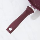 Сковорода Trendy style, d=26 см, пластиковая ручка, антипригарное покрытие, цвет фиолетовый - Фото 4