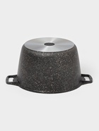 Кастрюля KUKMARA Granit ultra, 8 л, d=30 см, со стеклянной крышкой, антипригарное покрытие, литой алюминий, коричневая - Фото 3