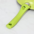 Сковорода Trendy style, d=22 см, пластиковая ручка, антипригарное покрытие, цвет зелёный - фото 4302568