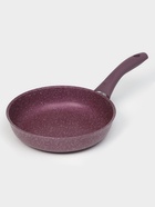 Сковорода Trendy style, d=22 см, пластиковая ручка, антипригарное покрытие, цвет фиолетовый - Фото 1