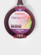 Сковорода Trendy style, d=22 см, пластиковая ручка, антипригарное покрытие, цвет фиолетовый - Фото 5