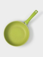 Сковорода KUKMARA Trendy style, d=24 см, пластиковая ручка, антипригарное покрытие, алюминий, зелёная - Фото 2