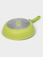 Сковорода KUKMARA Trendy style, d=24 см, пластиковая ручка, антипригарное покрытие, алюминий, зелёная - Фото 3