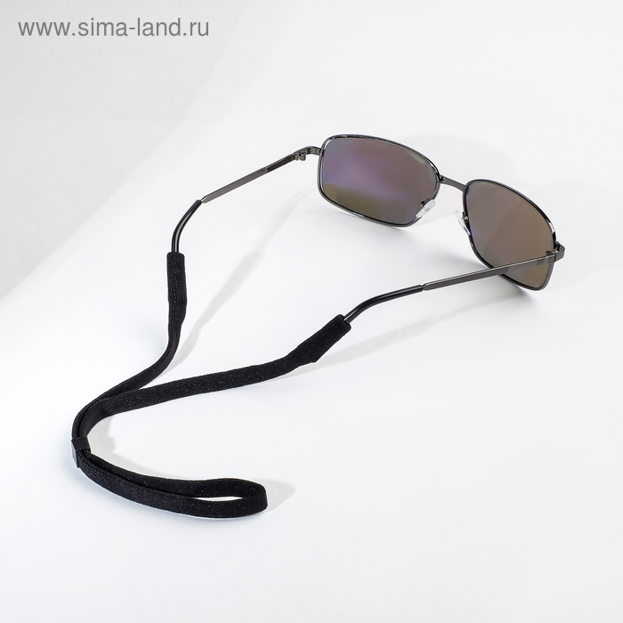 Шнурок для очков «Верёвка» плотная, чёрный F79160 - Фото 1