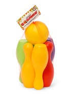 Боулинг детский, набор: 6 кеглей 21×7 см, 1 мяч d=6.5 см - Фото 5