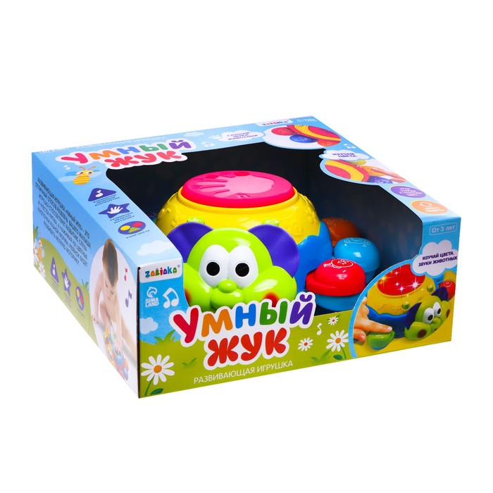 Игрушка музыкальная «Умный жук», световые и звуковые эффекты 46832