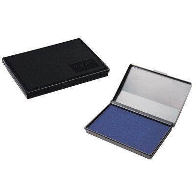 Настольная штемпельная подушка, 110×70 мм, Attomex, синяя