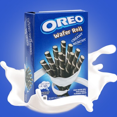 Печенье Oreo Wafer Roll Vanilla, 54 г