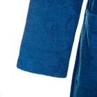 Халат махровый мужской «Глава семьи», размер 52-54, цвет синий - Фото 11