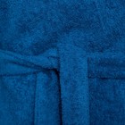 Халат махровый мужской «Глава семьи», размер 52-54, цвет синий - Фото 12