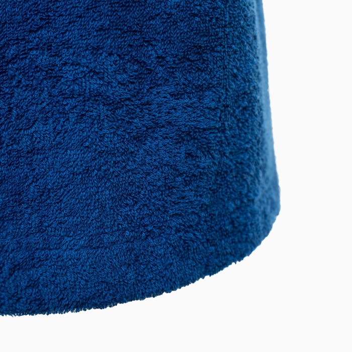 Халат махровый мужской «Глава семьи», размер 56-58, цвет синий - фото 1910020669