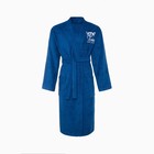 Халат махровый мужской «Этель. Глава семьи», размер 56-58, синий - Фото 6