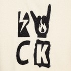 Халат махровый детский "Rock" р-р 32 (110-116 см), бежевый - Фото 7