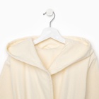 Халат махровый детский Этель Follow me, размер 32 (110-116 см), бежевый - Фото 4