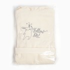 Халат махровый детский Этель Follow me, размер 32 (110-116 см), бежевый - Фото 10