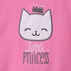 Халат махровый детский "Little princess" р-р 34 (122-128 см), розовый - Фото 13