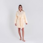 Халат махровый женский Missis размер 50-52, 100% хлопок - Фото 2