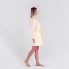 Халат махровый женский Missis размер 50-52, 100% хлопок - Фото 3