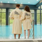 Халат махровый женский Missis размер 50-52, 100% хлопок - Фото 7