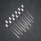 Ложка коктейльная для ice tea «Милано», длина 19,5 см, толщина 3 мм - фото 54709481