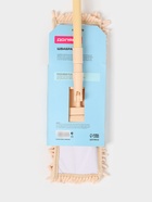 Швабра для мытья пола плоская Доляна, телескопическая ручка, насадка букля, 43×14×124 см - Фото 12