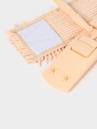 Швабра для мытья пола плоская Доляна, телескопическая ручка, насадка букля, 43×14×124 см - Фото 10