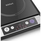 Плитка индукционная Kitfort КТ-107, 1800 Вт, 1 конфорка, 8 режимов, кнопки, чёрная - фото 7756867