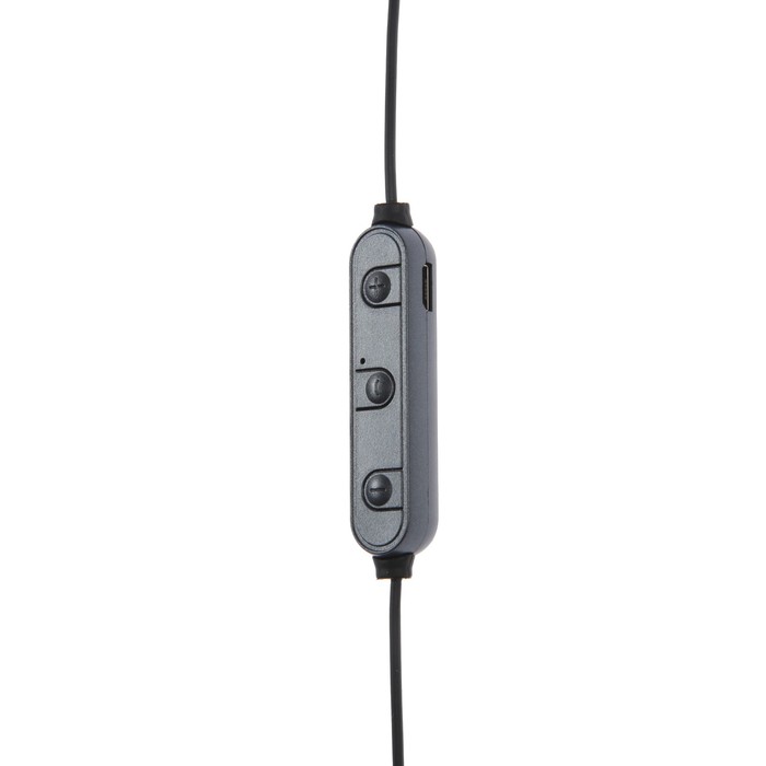 Наушники LuazON VBT 1.4, беспроводные, вакуумные, магнитные, Bluetooth 4.2, 90 мАч, серые - фото 51782160 Наушники LuazON VBT 1.4, беспроводные, вакуумные, магнитные, Bluetooth 4.2, 90 мАч, серые - фото 51782160