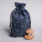 Мешок подарочный «Якорь», 10 х 16 см +/- 1.5 см - Фото 3