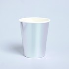 Стаканы 260 мл, набор 6 шт., цвет серебряный - Фото 1