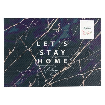Салфетка на стол «Доляна» Stay home, 40×29 см