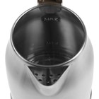 Чайник электрический Luazon LSK-1814, металл, 1.8 л, 1800 Вт, коричневый - Фото 4