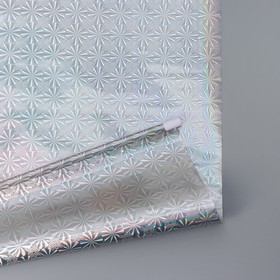 Рулонная штора «Отражение», зеркальная, 68х120 см