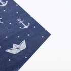 Плёнка упаковочная фольгированная «Море», 70 × 50 см 4674218