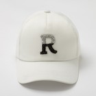 Бейсболка, цвет белый, размер one size - Фото 2