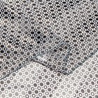 Шарф текстильный женский, цвет чёрный/белый, размер 27х150 - Фото 2