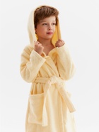 Халат махровый детский «Этель. Динозавр», размер 32, бежевый - Фото 1