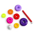 Пирамидка детская, 7 колец, с конусом № 2 - Фото 6