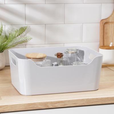 Корзина для хранения Scandi, 10 л, 34×24×14 см, МИКС