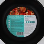 Сковорода «Общепит», d=24 см, толщина корпуса 0,6 мм, дно 3,5 мм, с теплораспределительным слоем, антипригарное покрытие, индукция, цвет металлик - Фото 6