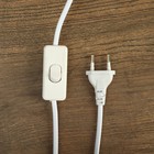 Лампа настольная 320613/1 E14 40 Вт белый 16×16×35 см RISALUX - Фото 5