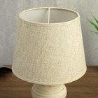 Лампа настольная 320620/1 E14 40Вт кремовый 19,5х19,5х32 см RISALUX - фото 21048051