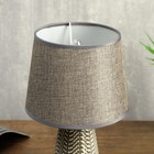 Лампа настольная 08937/1 E14 40Вт серый 17х17х30 см RISALUX 4733923