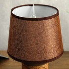 Лампа настольная 08938/1 E14 40Вт кофе 17х17х30 см RISALUX - фото 21048079