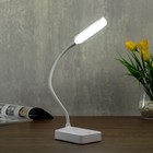 Лампа настольная 79954/1 LED 2Вт USB батарейки 3АА белый 10х7х37 см RISALUX - Фото 2