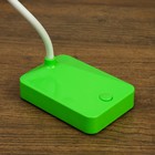 Лампа настольная 79956/1 LED 2Вт USB батарейки 3АА зеленый 10х7х37 см - Фото 4