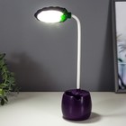 Лампа настольная 85293/1 LED 3Вт USB AKB фиолетовый 9х7х36 см - Фото 2